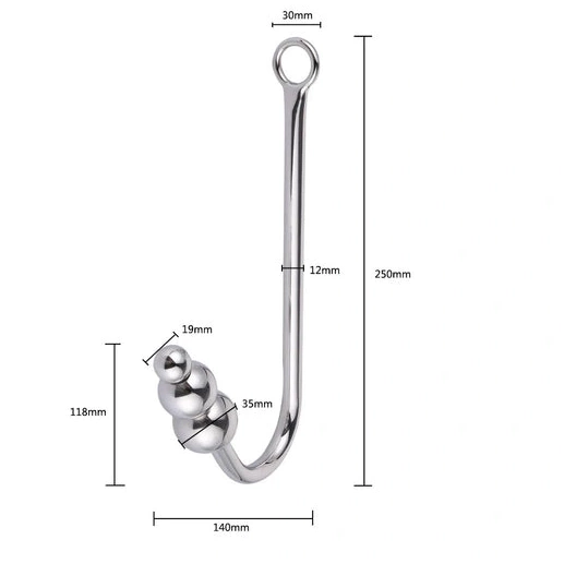 Anal Hooks Cuffs Beaded 5334 Hook Collar Anal Elegant and with 0924